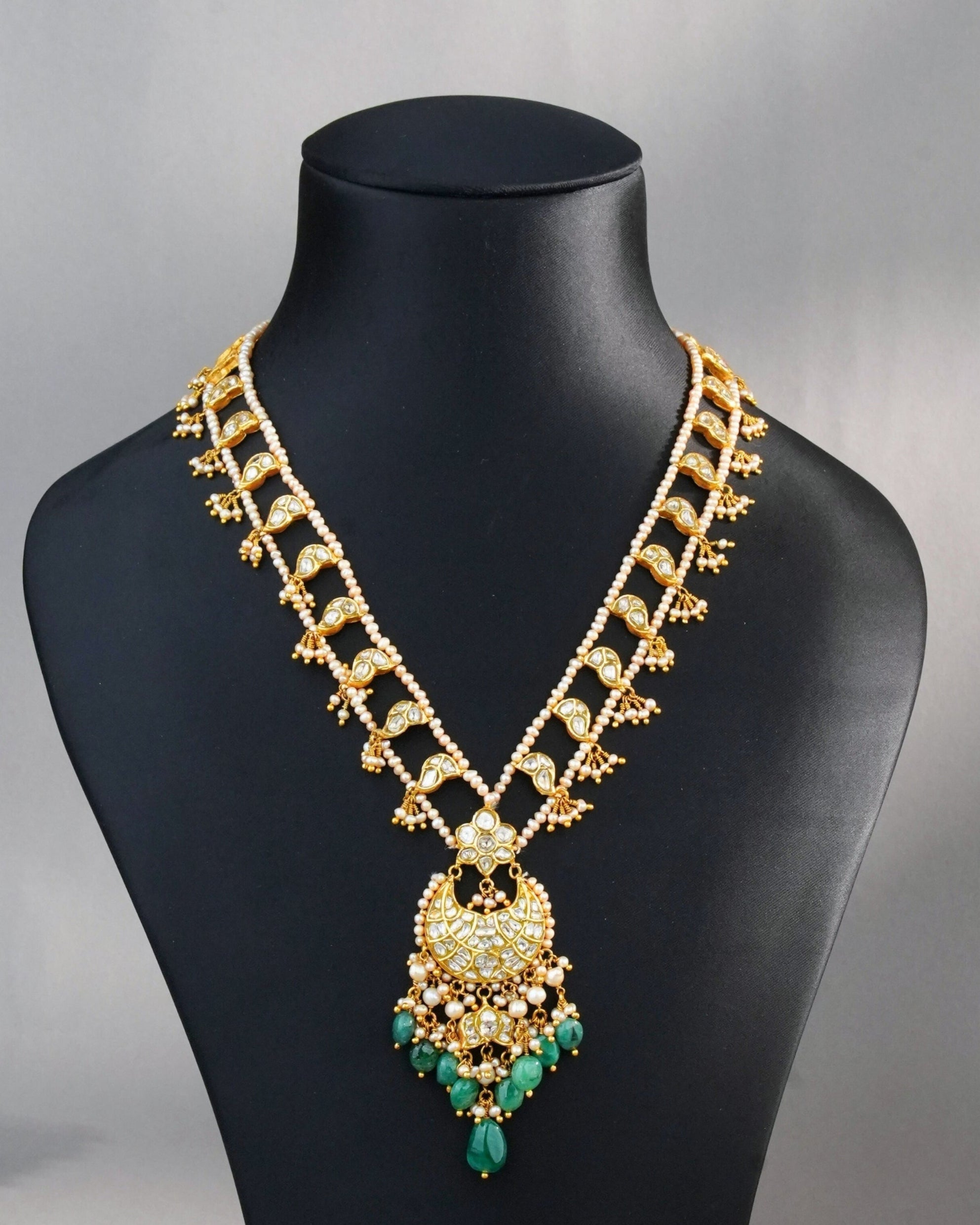 Estelle Polki Long Necklace