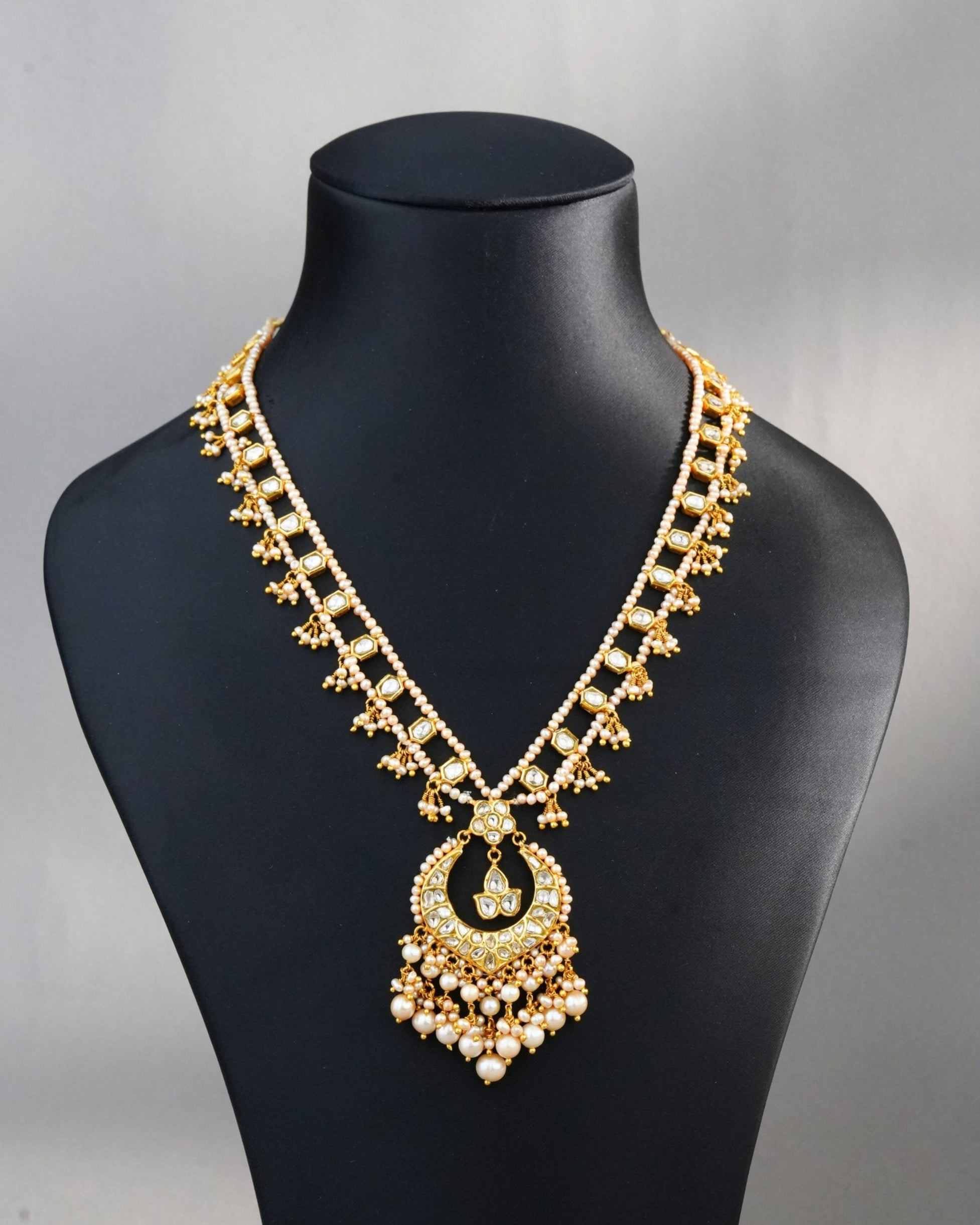 Elthira Polki Long Necklace