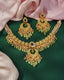 Samrudhi Necklace And Puja Chandbalis Polki Set