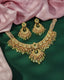 Zea Necklace And Nora Chandbalis Polki Set