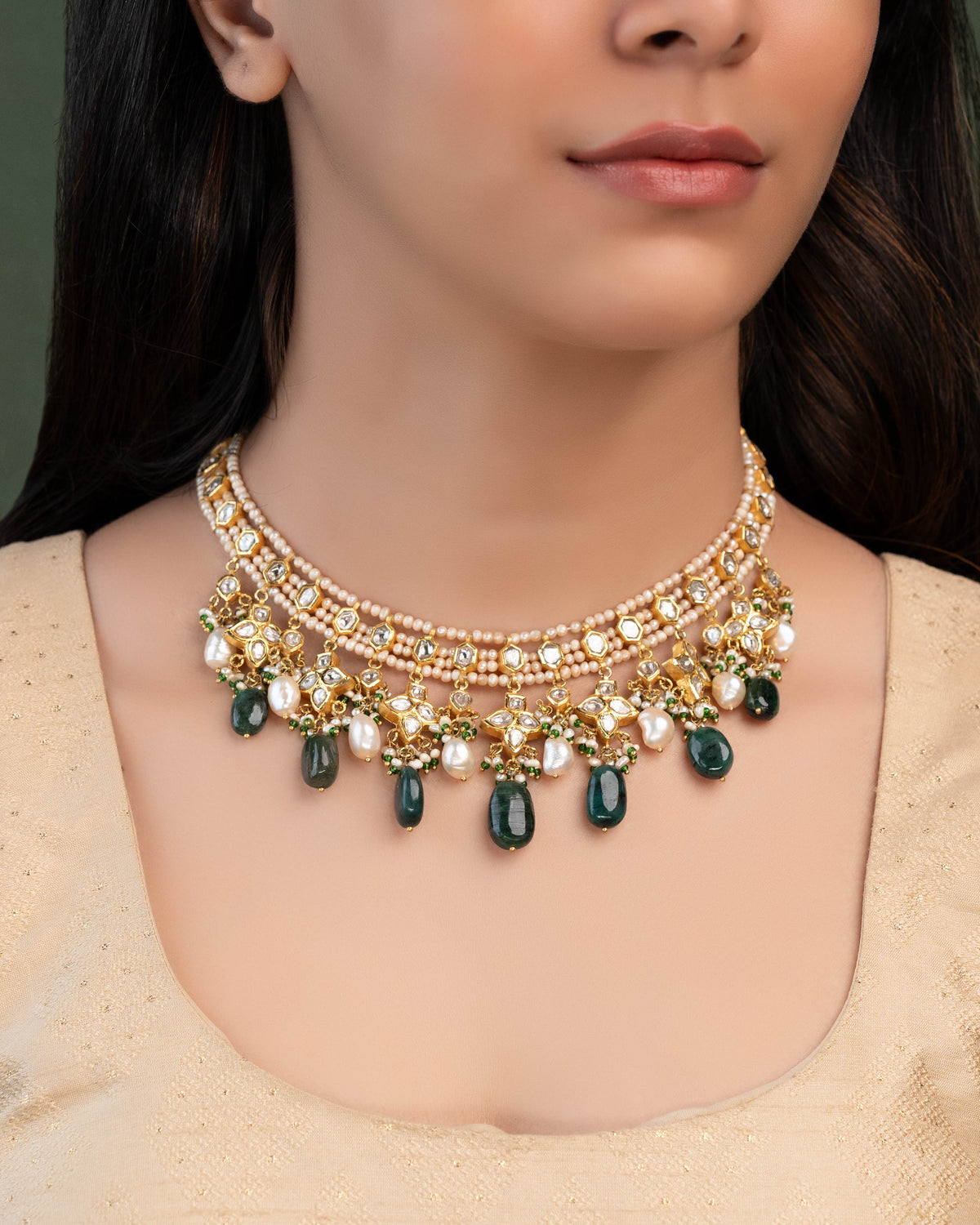 Vanshika Polki Necklace Main image
