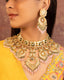 Tamia Necklace And Parchi Chandbalis Polki Set