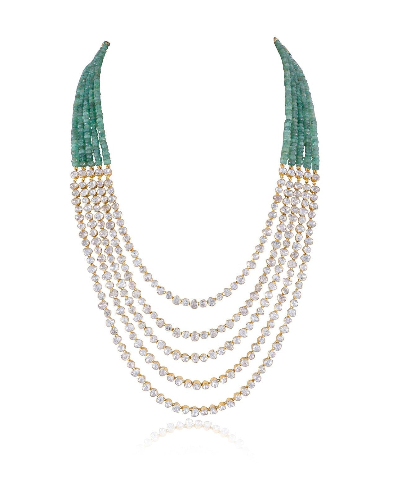 Purvi Polki Long Necklace