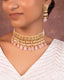 Earlene Choker And Sumira Tops Polki Set