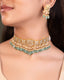 Naimi Choker And Adi Tops Polki Set
