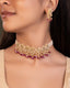 Bhavna Choker And Ruhani Tops Polki Set