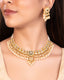 Aaisha Necklace And Aarzu Tops Polki Set
