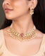 Smiti Necklace And Saloni Tops Polki Set
