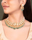 Vrutika Necklace And Stuti Tops Polki Set