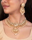 Manusha Necklace And Maheshwari Chandbalis Polki Set