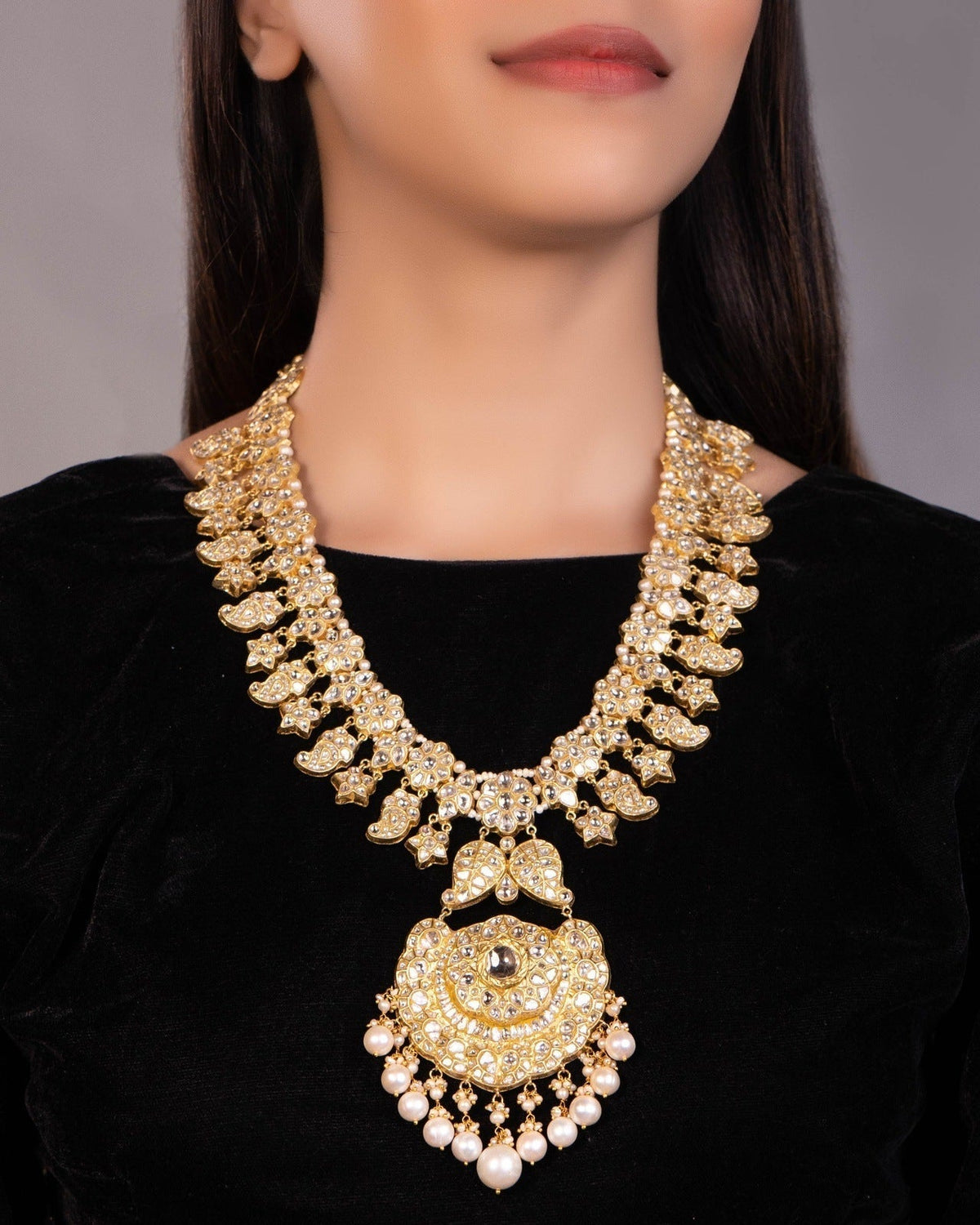 Yukkti Polki Long Necklace Main image