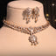 Zeesha Necklace And Zunaira Tops Polki And Diamond Set