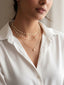 Brass Brass-Plated Layered Necklace