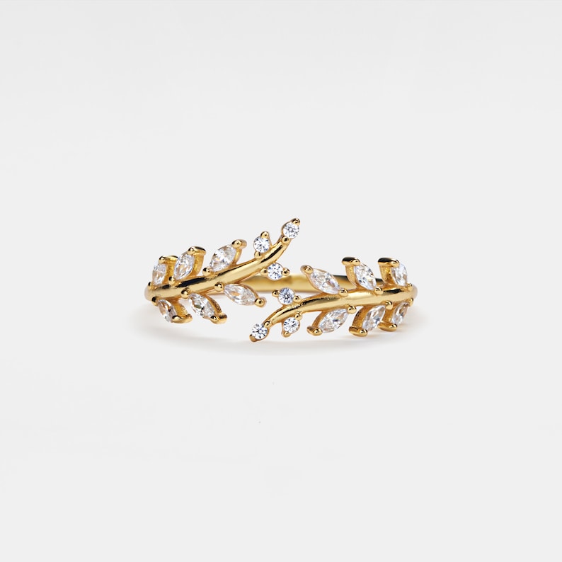 PERIMADE Olive Branch Bypass Ring