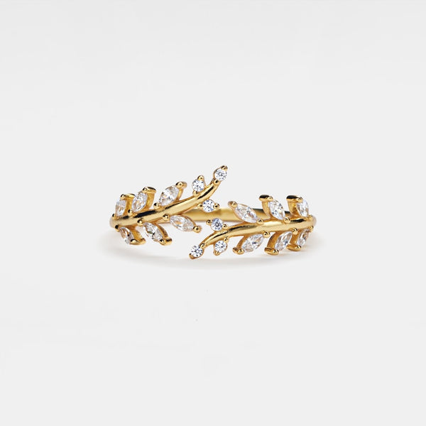PERIMADE Olive Branch Bypass Ring