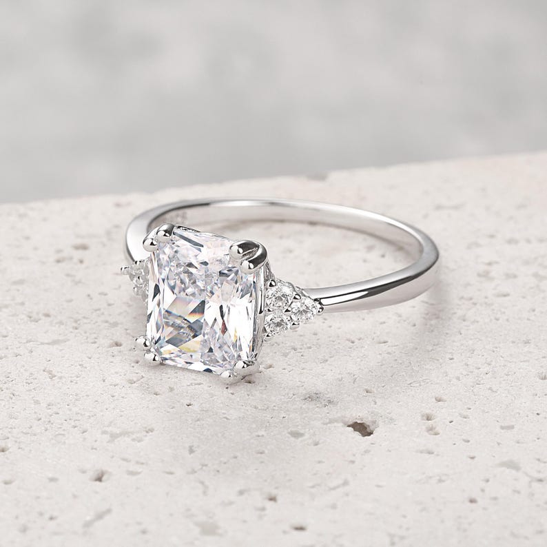 Emerald Cut Engagement Ring