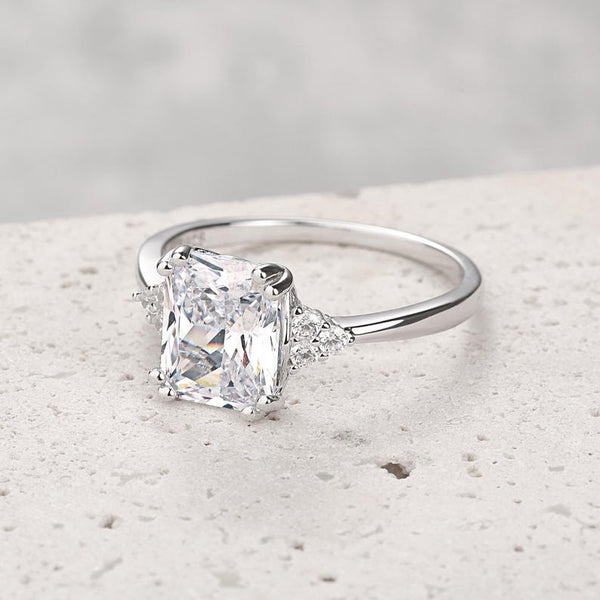 Emerald Cut Engagement Ring