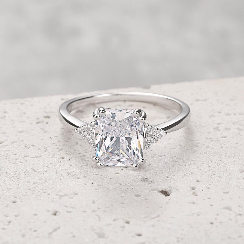 Emerald Cut Engagement Ring