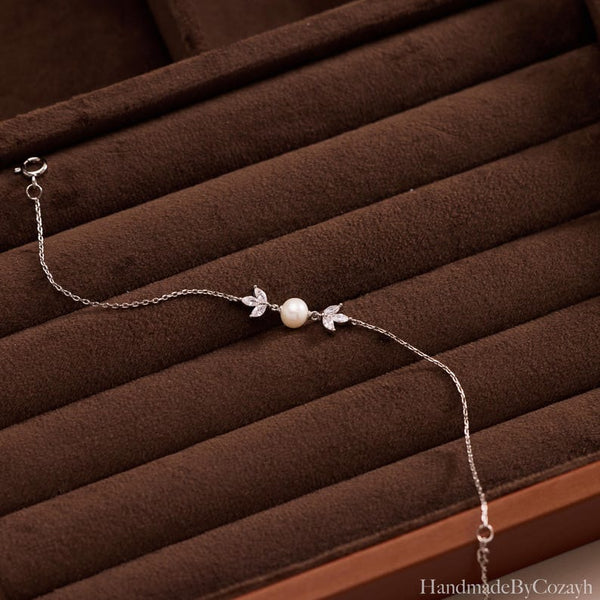 Minimalist Freshwater Pearl Jewelry Set