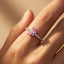 Pink Butterfly Ring Gift for Her