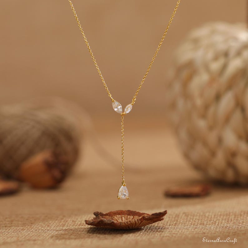 Cubic Zirconia Heart Necklace