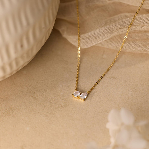 Sterling Silver Teardrop Necklace