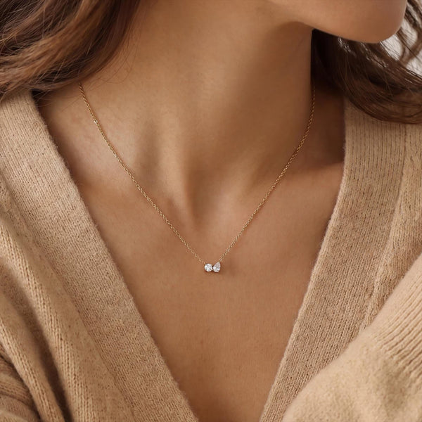 Sterling Silver Teardrop Necklace
