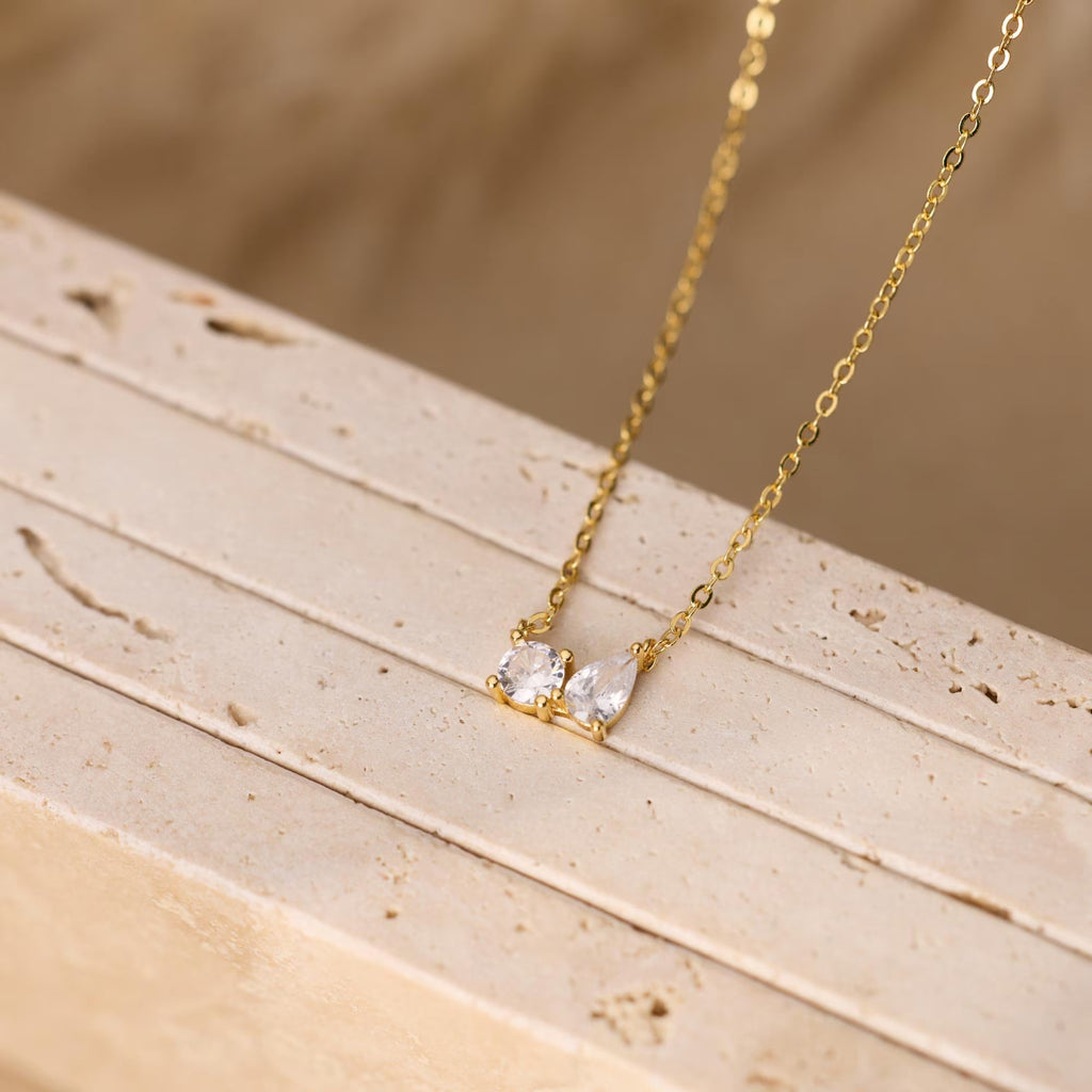 Sterling Silver Teardrop Necklace