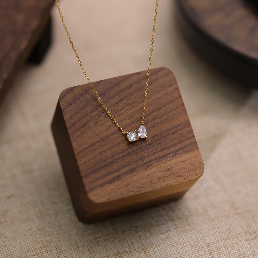 Sterling Silver Teardrop Necklace