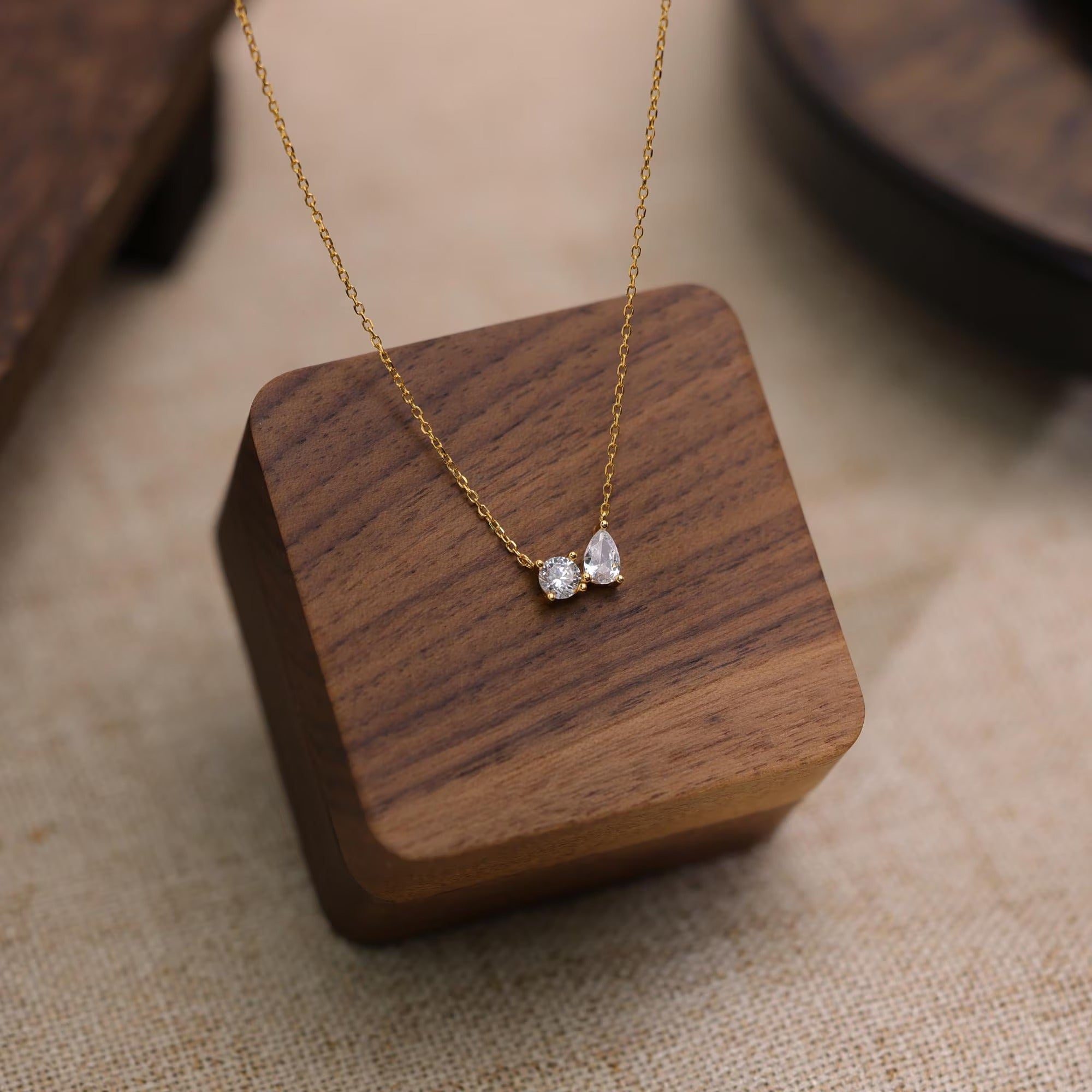 Sterling Silver Teardrop Necklace