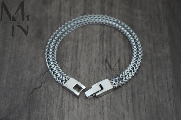 Silver Foxtail Bracelet