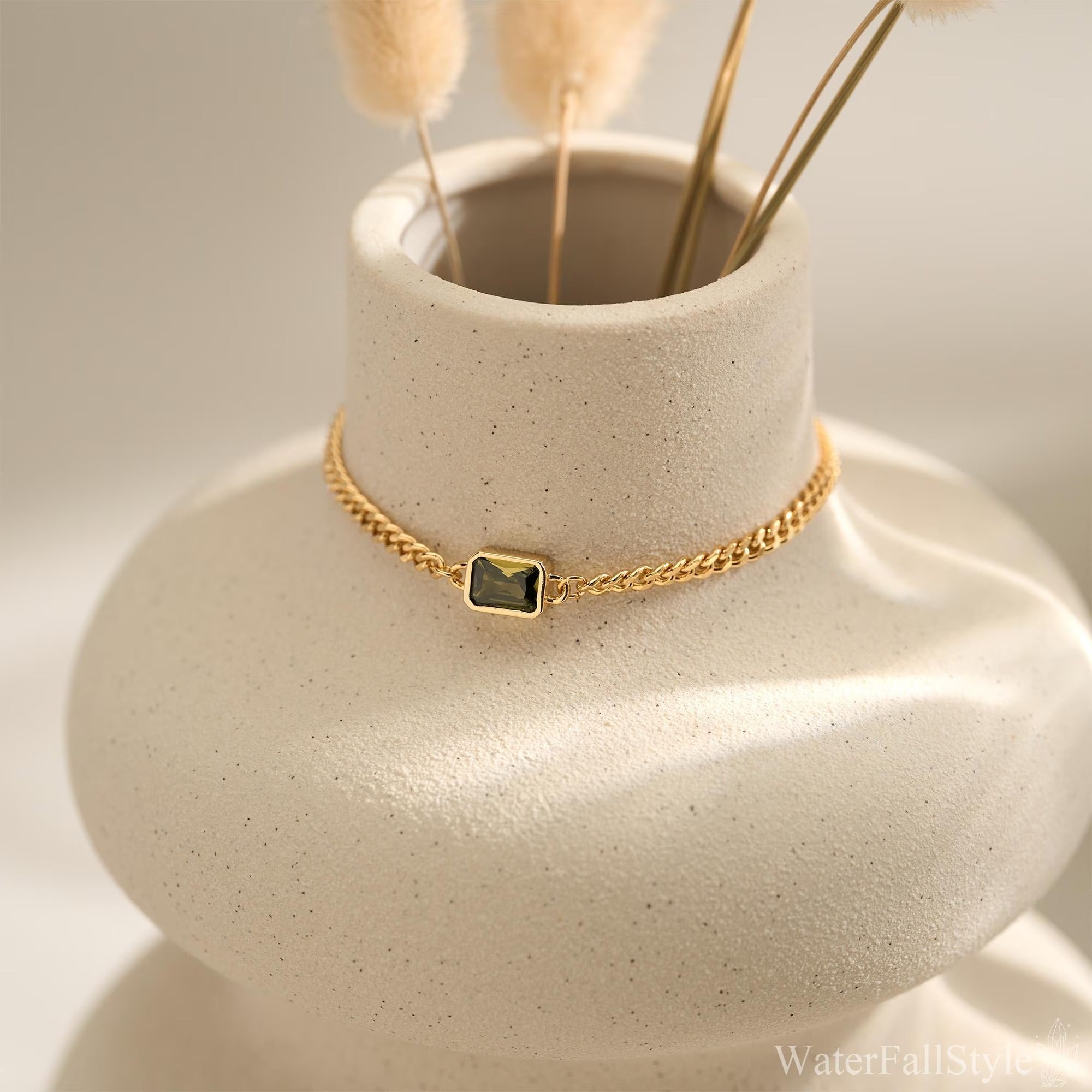 Custom Birthstone Bracelet Secondary image