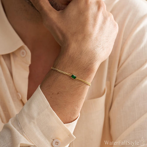 Custom Birthstone Bracelet