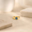 Personalised Birthstone Signet Ring: Custom Engraved Band for Him, Anniversary Gift & Father’s Day Jewelry for Dam