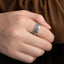 Mountain Range Band Ring, Adjustable Vintage Nature Symbol Peak Ascent Challenge,Adventure Gift,Biker Ring,Mens Ring,Fits US sizes 8-11
