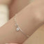 Minimalist 925 Silver Zircon Bracelet