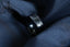 Black Line Pattern Stainless Steel Ring