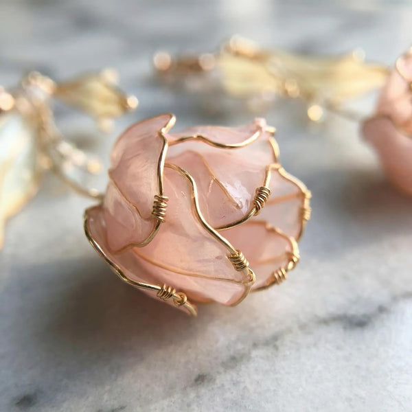 Tulip Clip On Earrings
