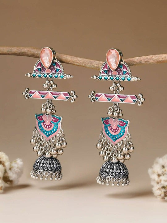 Dome Shaped Jhumkas Earrings