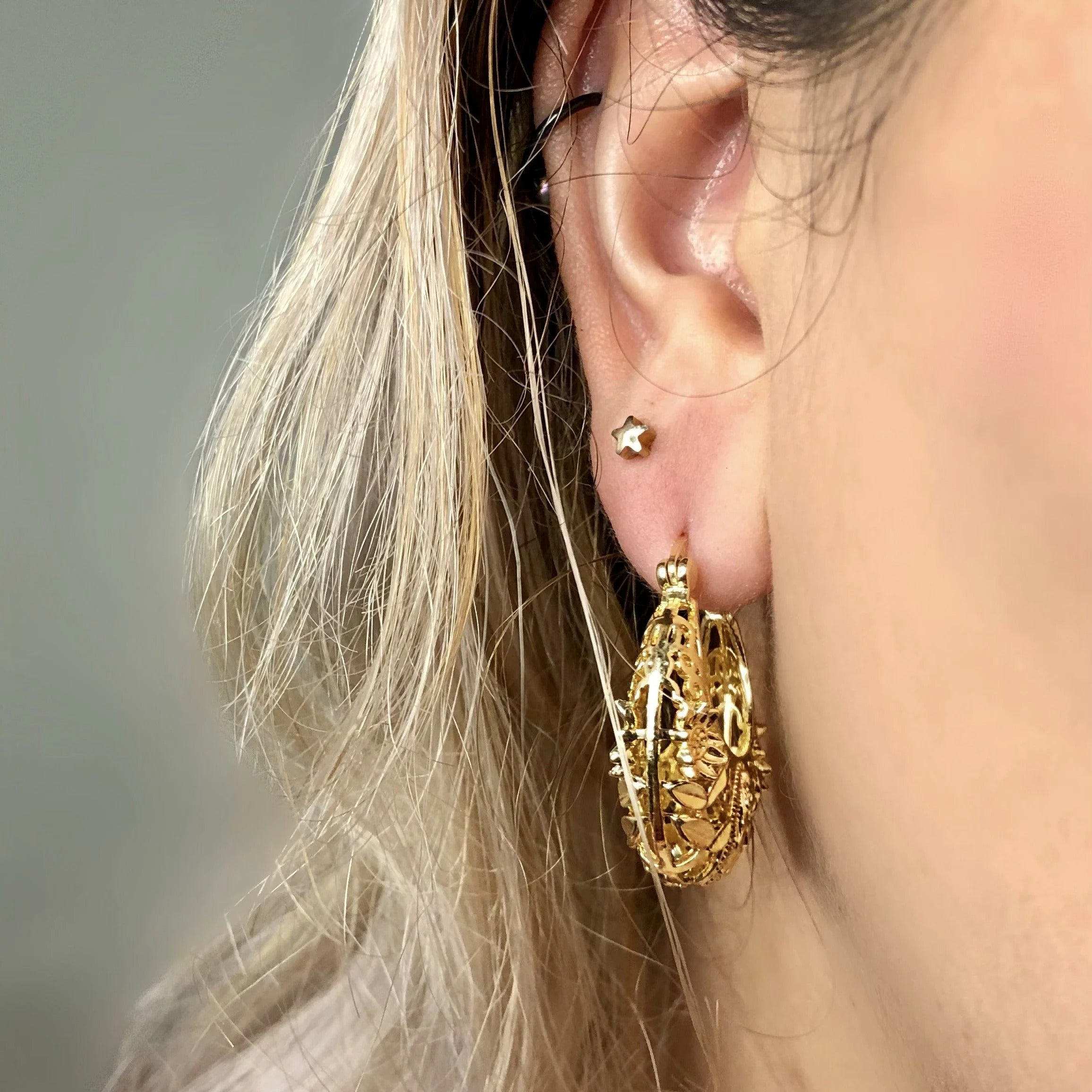 Virgin Mary Earrings