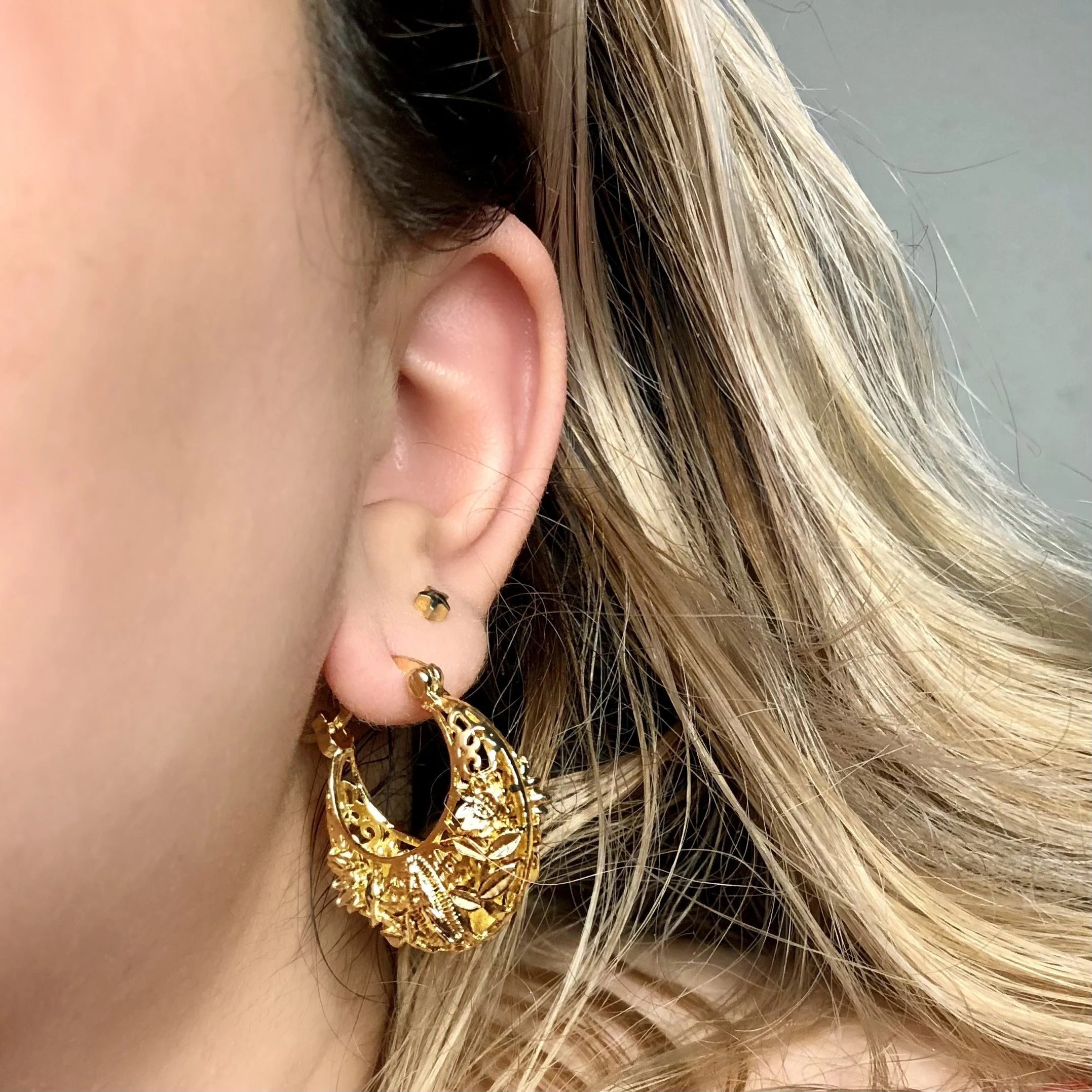 Virgin Mary Earrings
