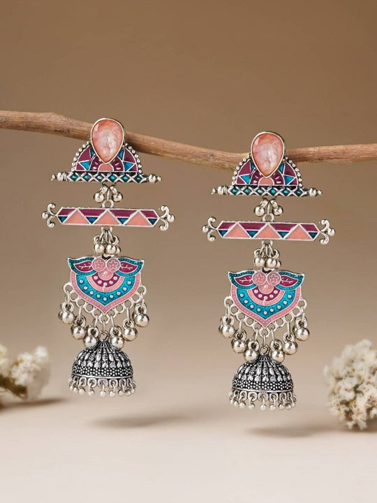Dome Shaped Jhumkas Earrings