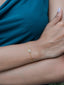 Women Gold-Toned & White Silver Gold-Plated Wraparound Bracelet