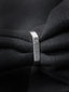 925 Silver Rhodium-Plated Marquise Band Ring