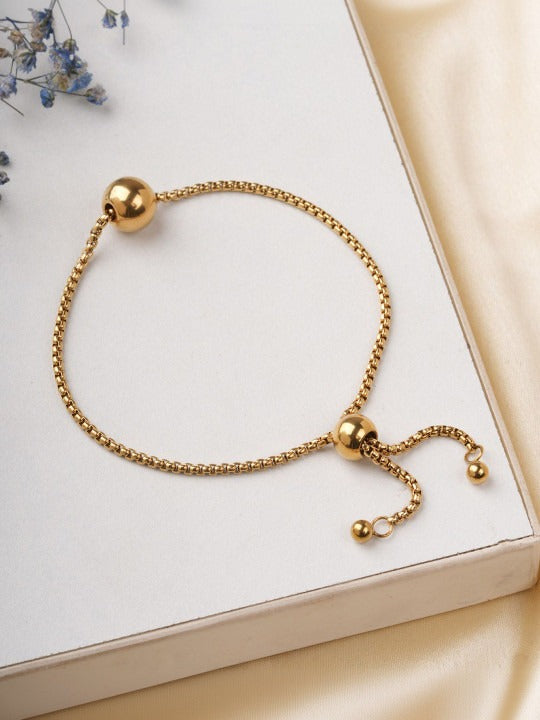 Women Gold-Plated Wraparound Bracelet Main image