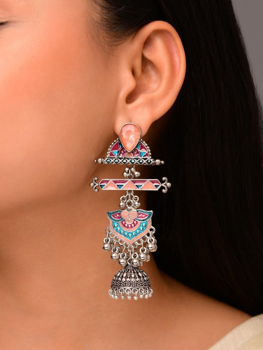 Dome Shaped Jhumkas Earrings