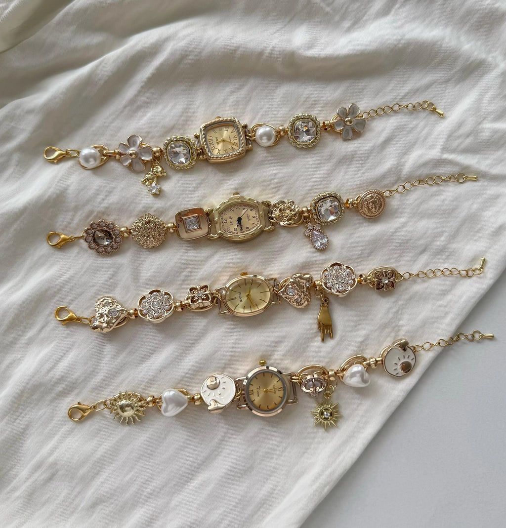 Retro Charms Watch Bracelet