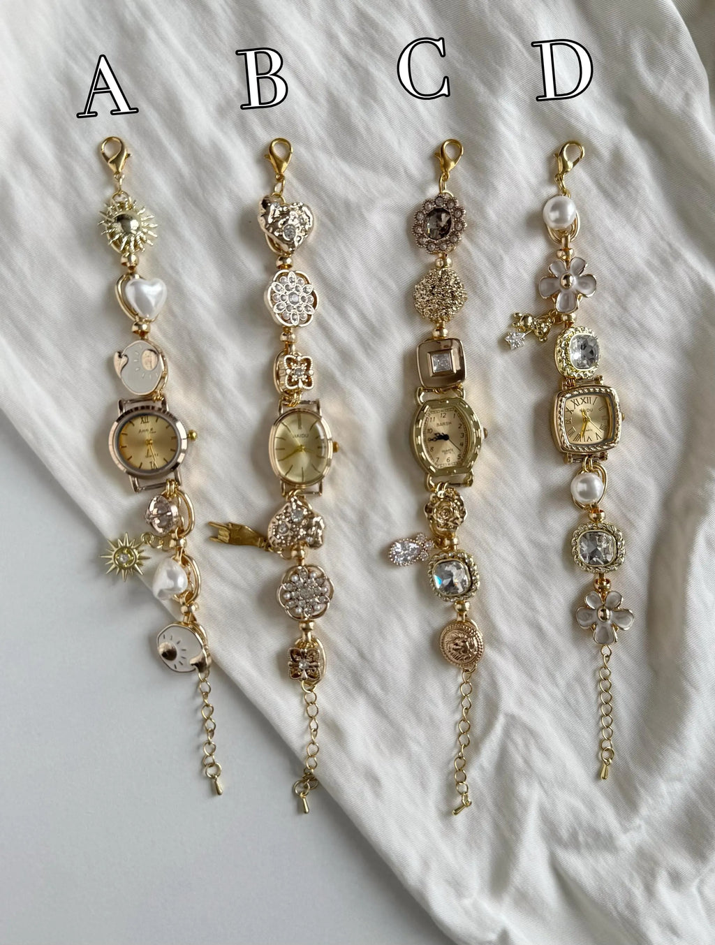 Retro Charms Watch Bracelet