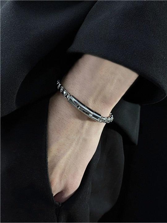 Silver-Plated Link Bracelet Main image
