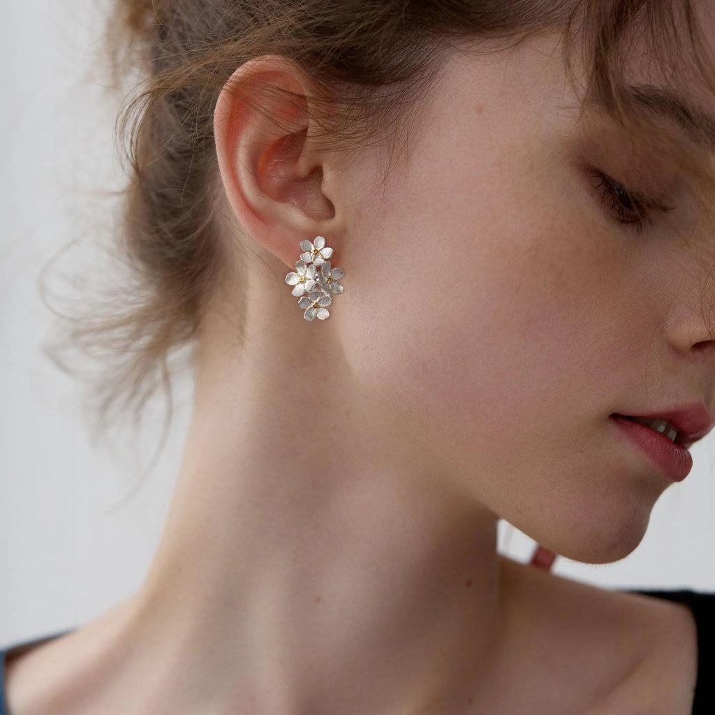 Delicate Flower Earrings
